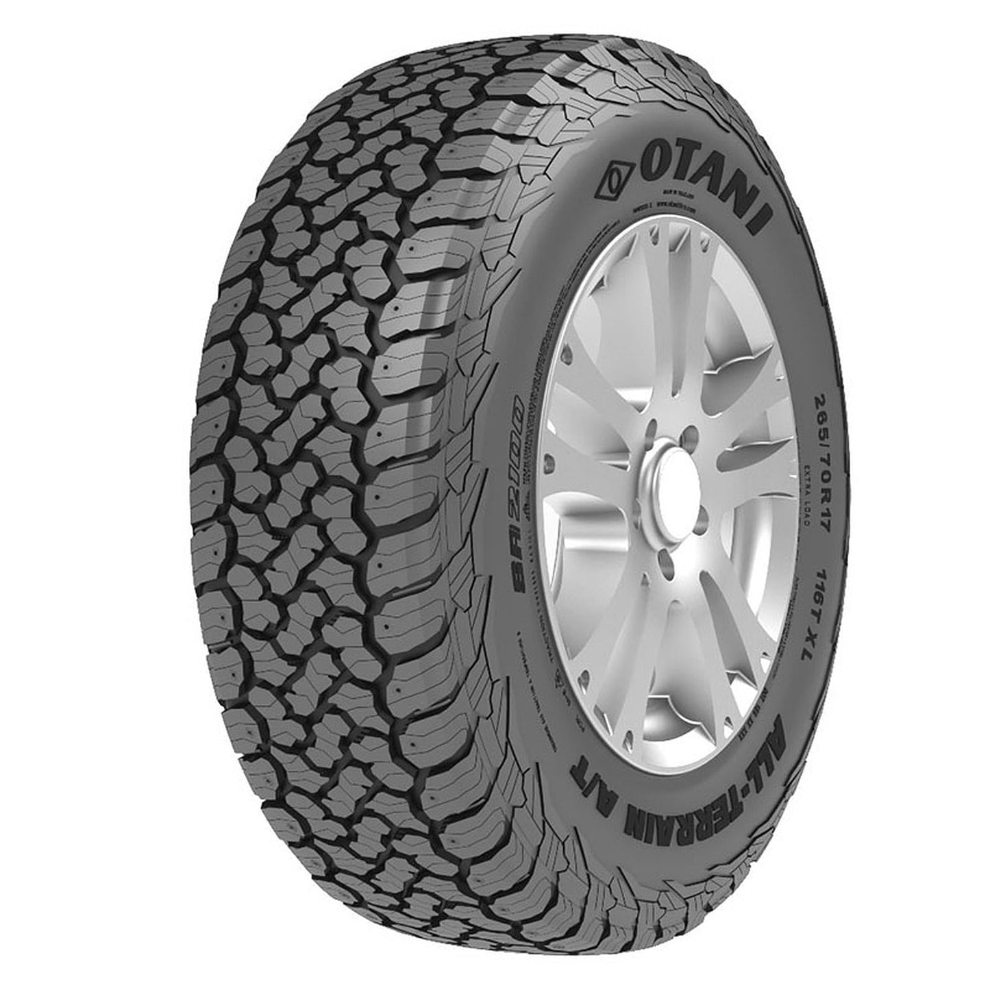 Otani SA2100 All Terrain LT285/70R17 121/118S E Light Truck Tire