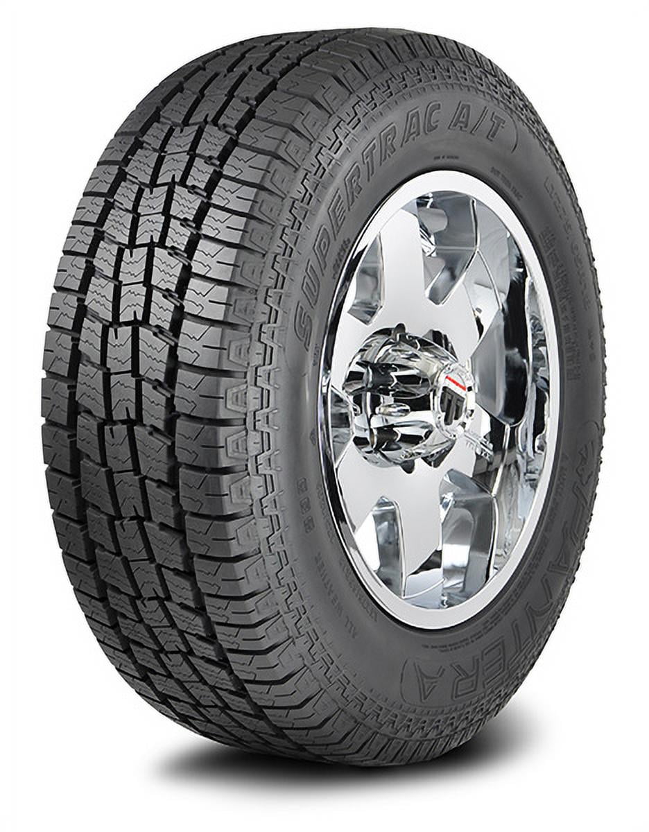 Pantera Supertrac A/T All Terrain LT265/70R17 121S E Light Truck Tire Fits: 2014-18 Chevrolet Silverado 1500 WT, 2010-21 GMC Sierra 1500 SLE