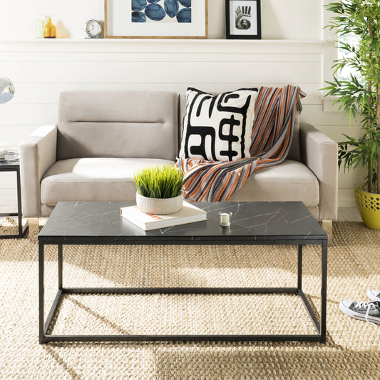 SAFAVIEH Baize Modern Contemporary Rectangular Coffee Table