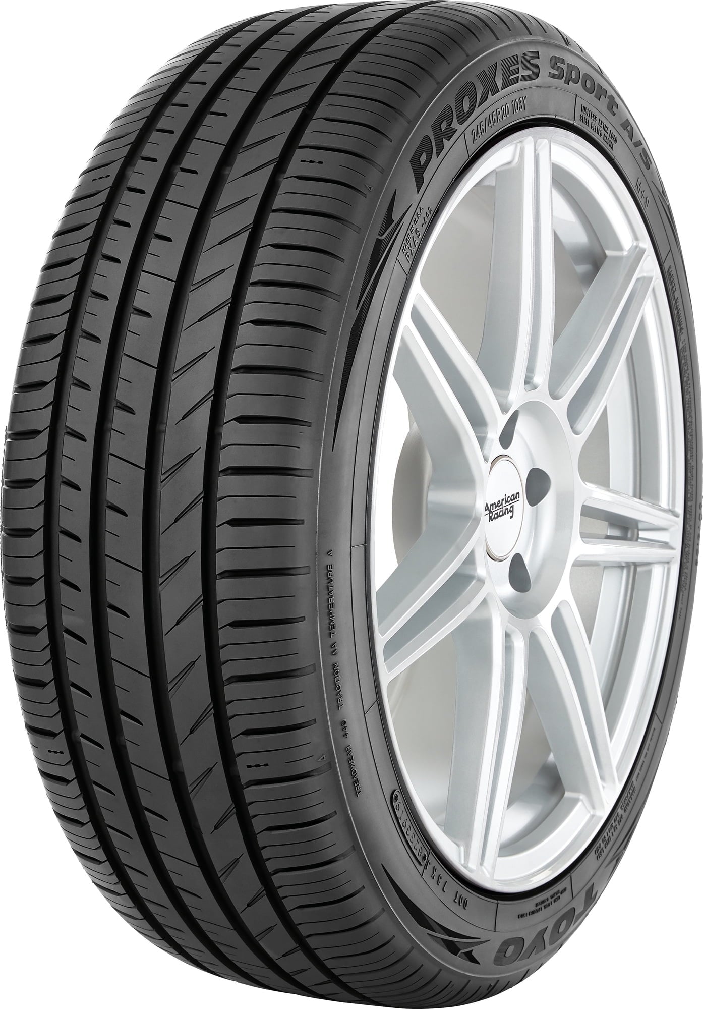 Toyo Proxes Sport A/S 235/45R18 98W All-Season tire Fits: 2010-12 Nissan Altima SR, 2013-14 Honda Accord Sport
