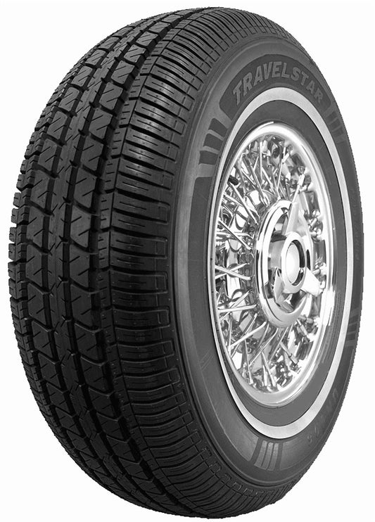 Travelstar UN106 All Season 225/75R15 102S Passenger Tire 225/75/15,White Wall 18mm(Tire Only)