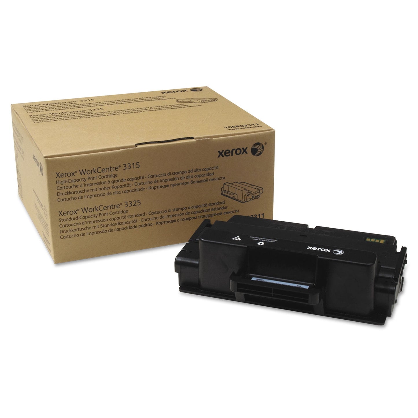 Xerox 106R02311 Toner, 5000 Page-Yield, Black