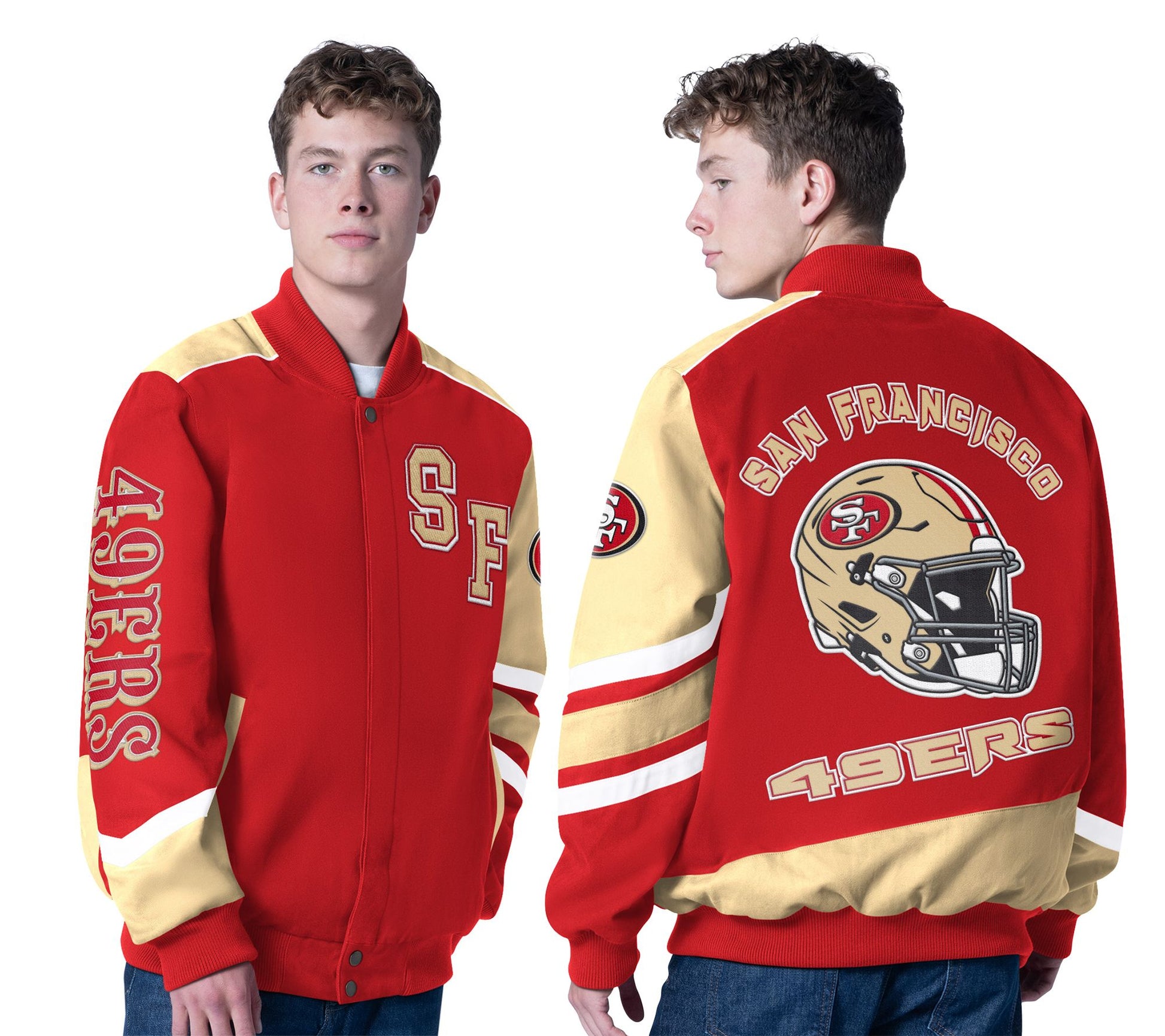 NFL Officially Licensed Snapfront Racing Jacket