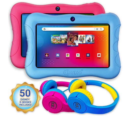Contixo V9 7" 32GB Kids Tablet with Set of 2Headphones