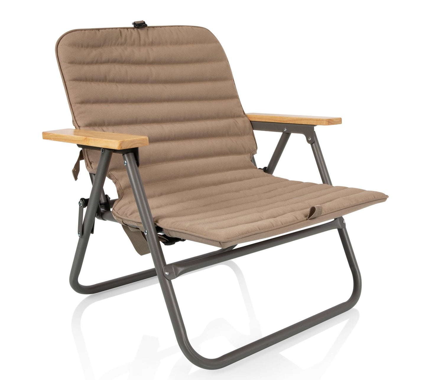 Oniva Descanso Padded Outdoor Beach Chair