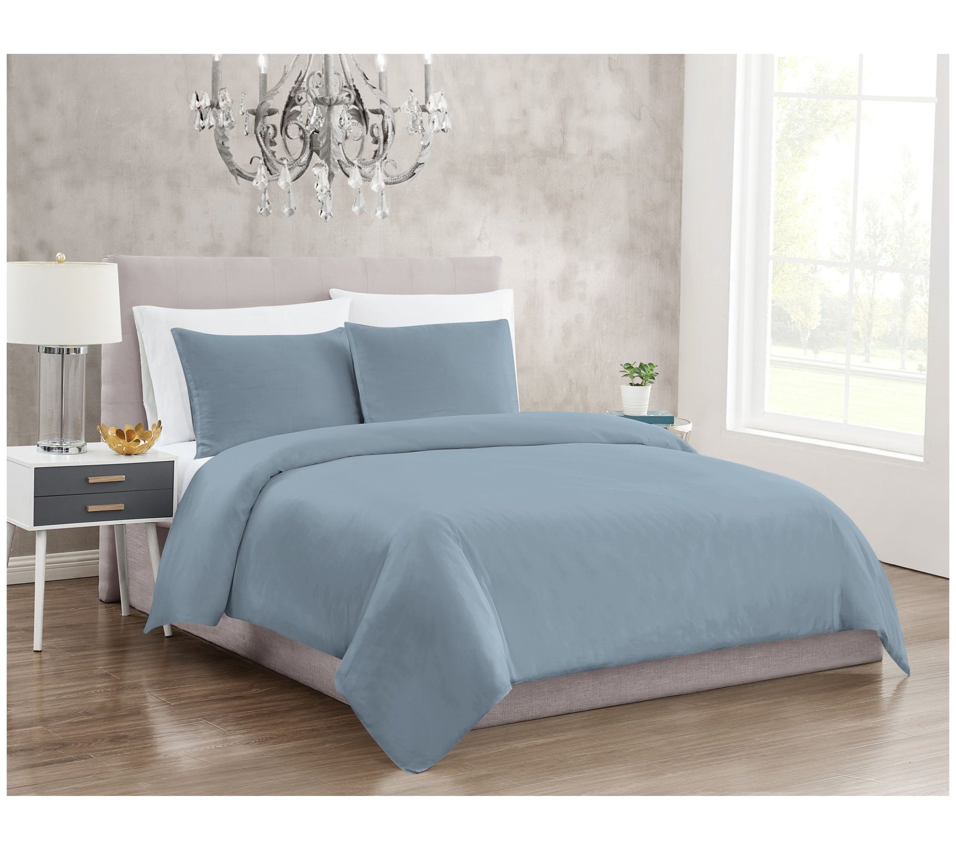 Christian Siriano NY 300TC Cotton Sateen Full/Queen Duvet Set