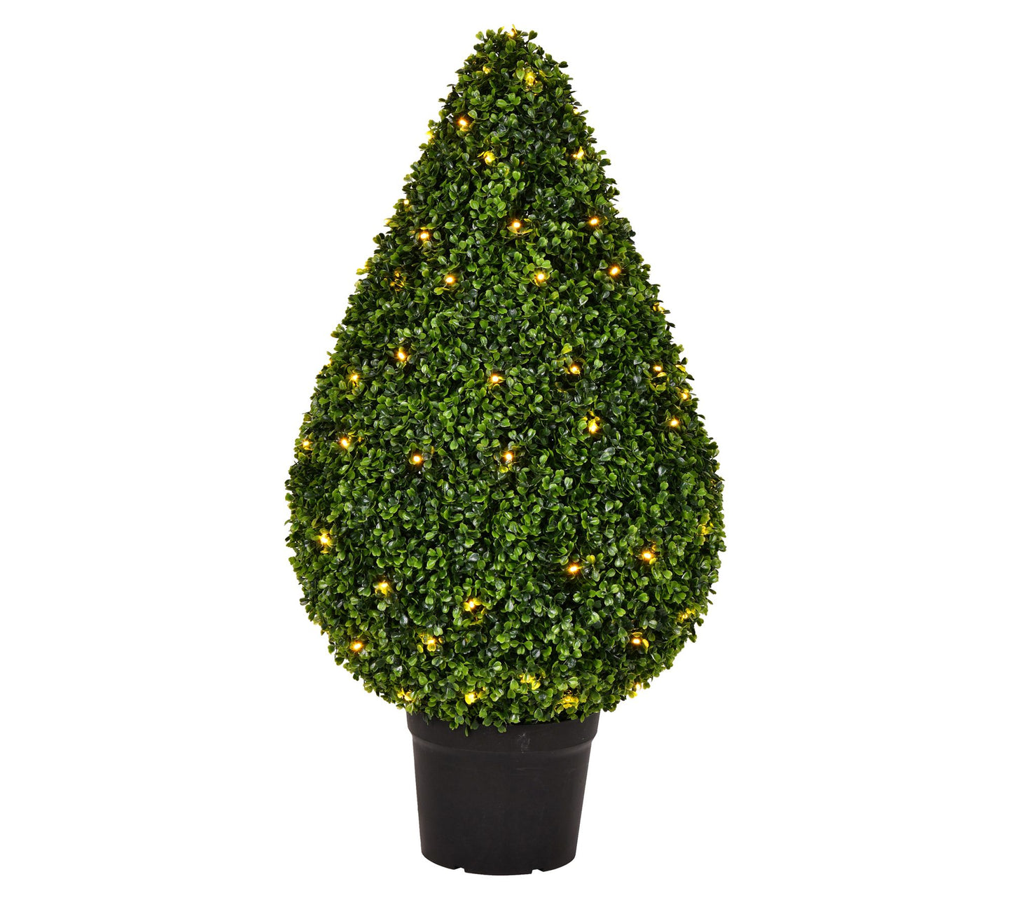 Vickerman Artificial 36"H x 20"W Boxwood Teardr op