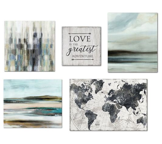 Courtside Market North East Nautical 6 Piece Canvas Set