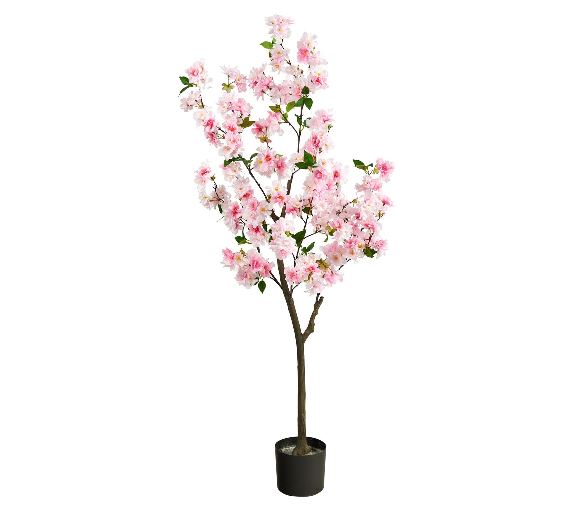 Nearly Natural 5' Cherry Blossom Artificial Tree Pink