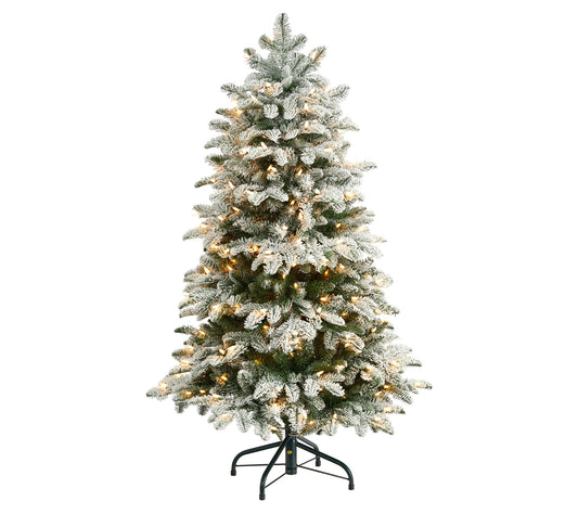 Nearly Natural 4' Christmas Tree w/250 Warm White Lights