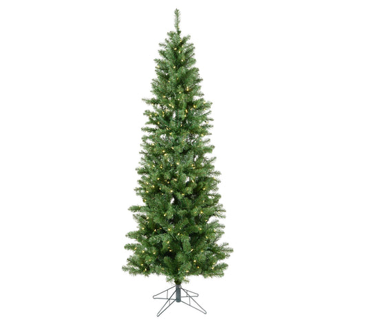 Vickerman 4.5' x 24" Salem Pencil Pine Artificial Tree, WW