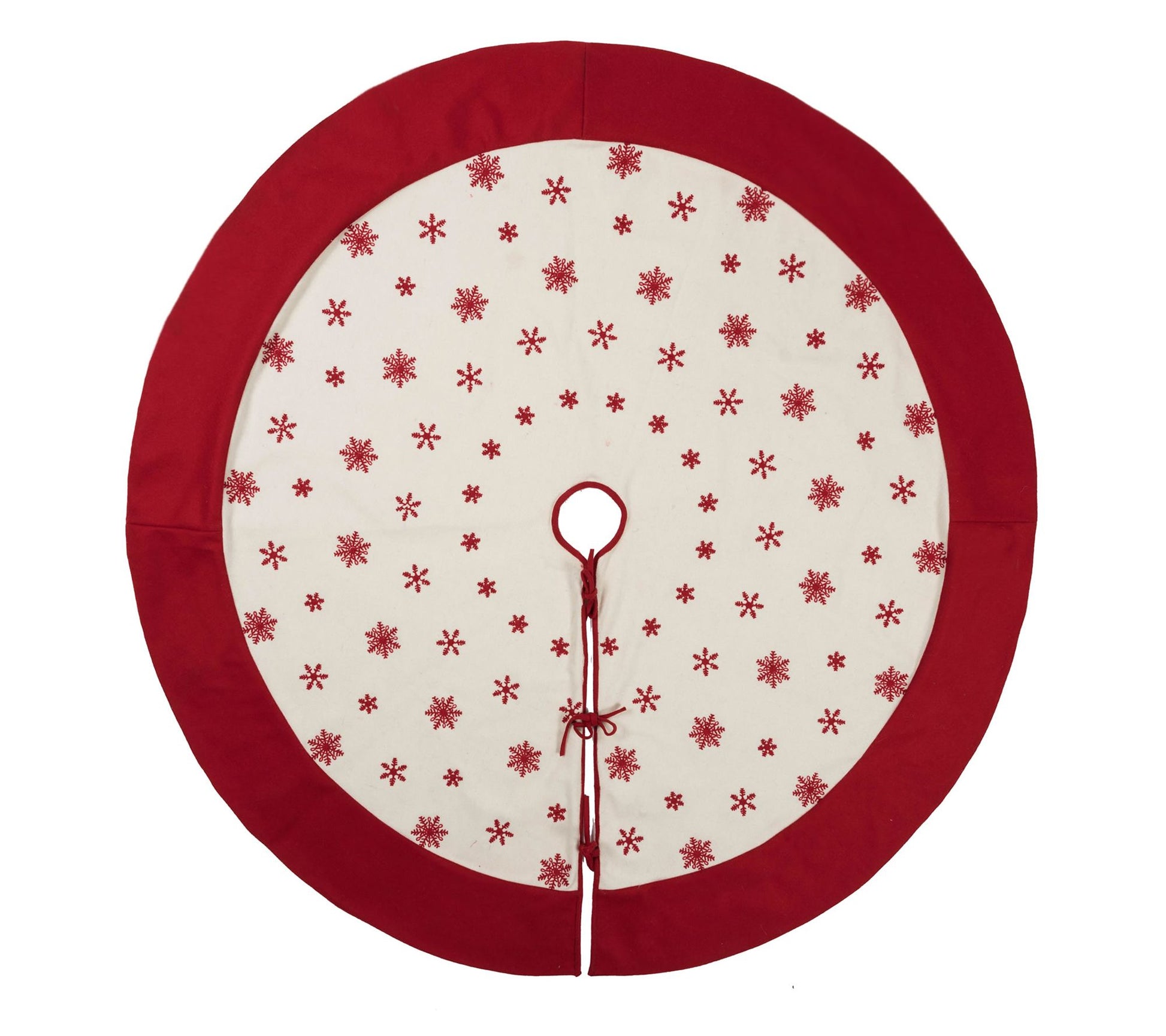 Vickerman 60" Let It Snow Collection Tree Skirt