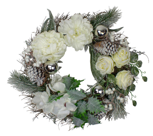 Northlight White Accent Wreath