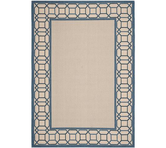 Martha Stewart Facet Border 6'7" x 9'6" Rug