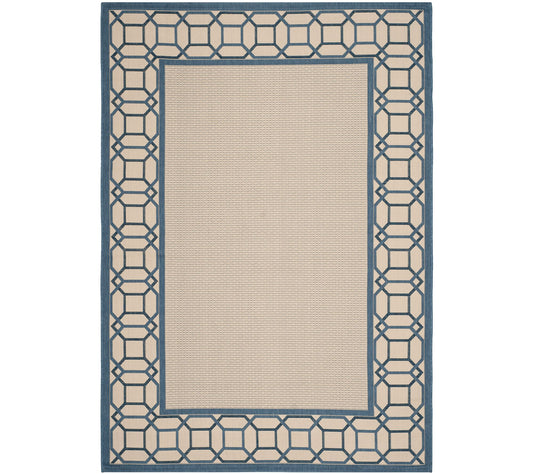 Martha Stewart Facet Border 5'-3" x 7'-7" Rug