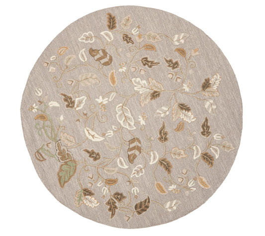 Martha Stewart Autumn Woods 6' x 6' Round Rug