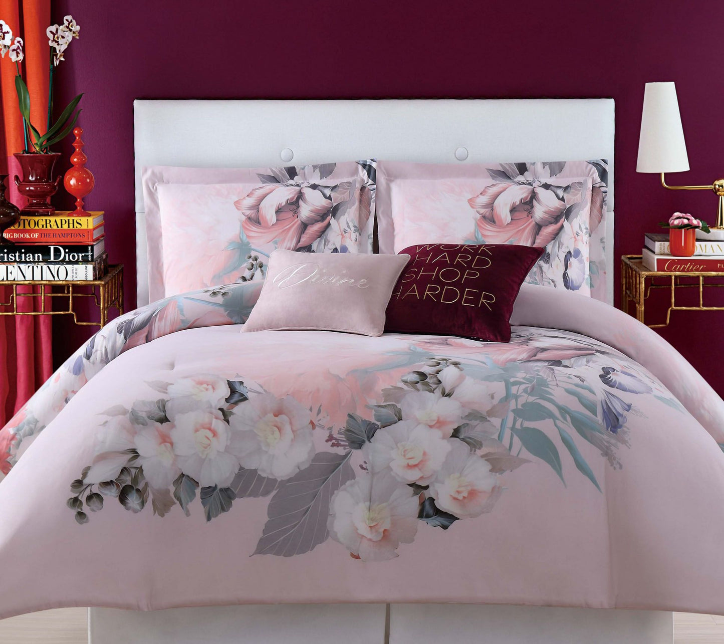 Christian Siriano NY Dreamy Floral Twin XLComforter Set