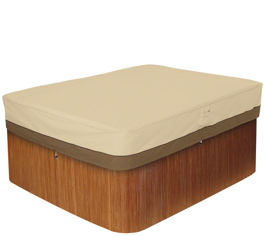 Veranda Rectangle Hot Tub Cover, Large by Classic Accessories