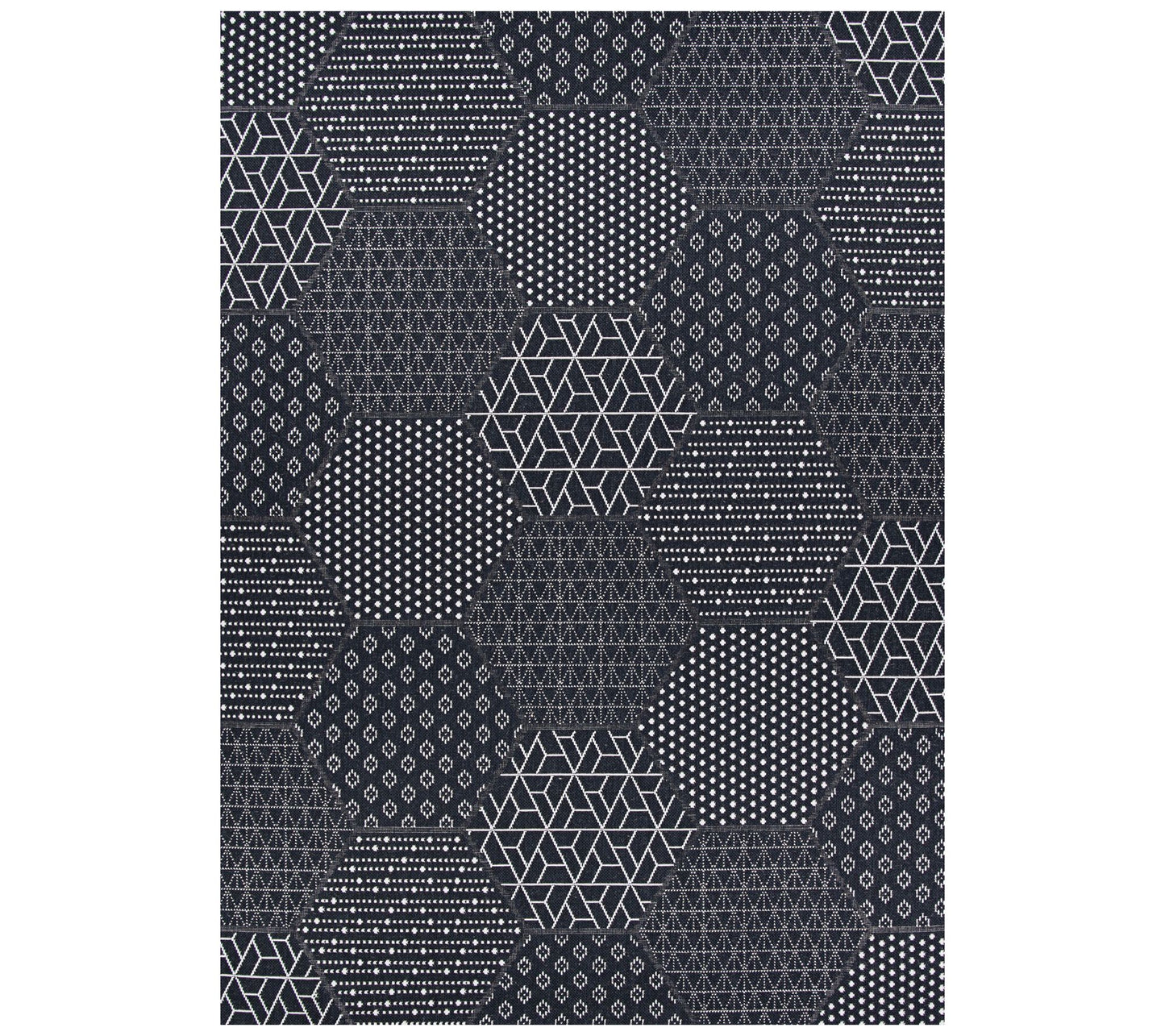 Couristan Afuera Anode Current 7'10" x 10'9" In/Outdoor Rug