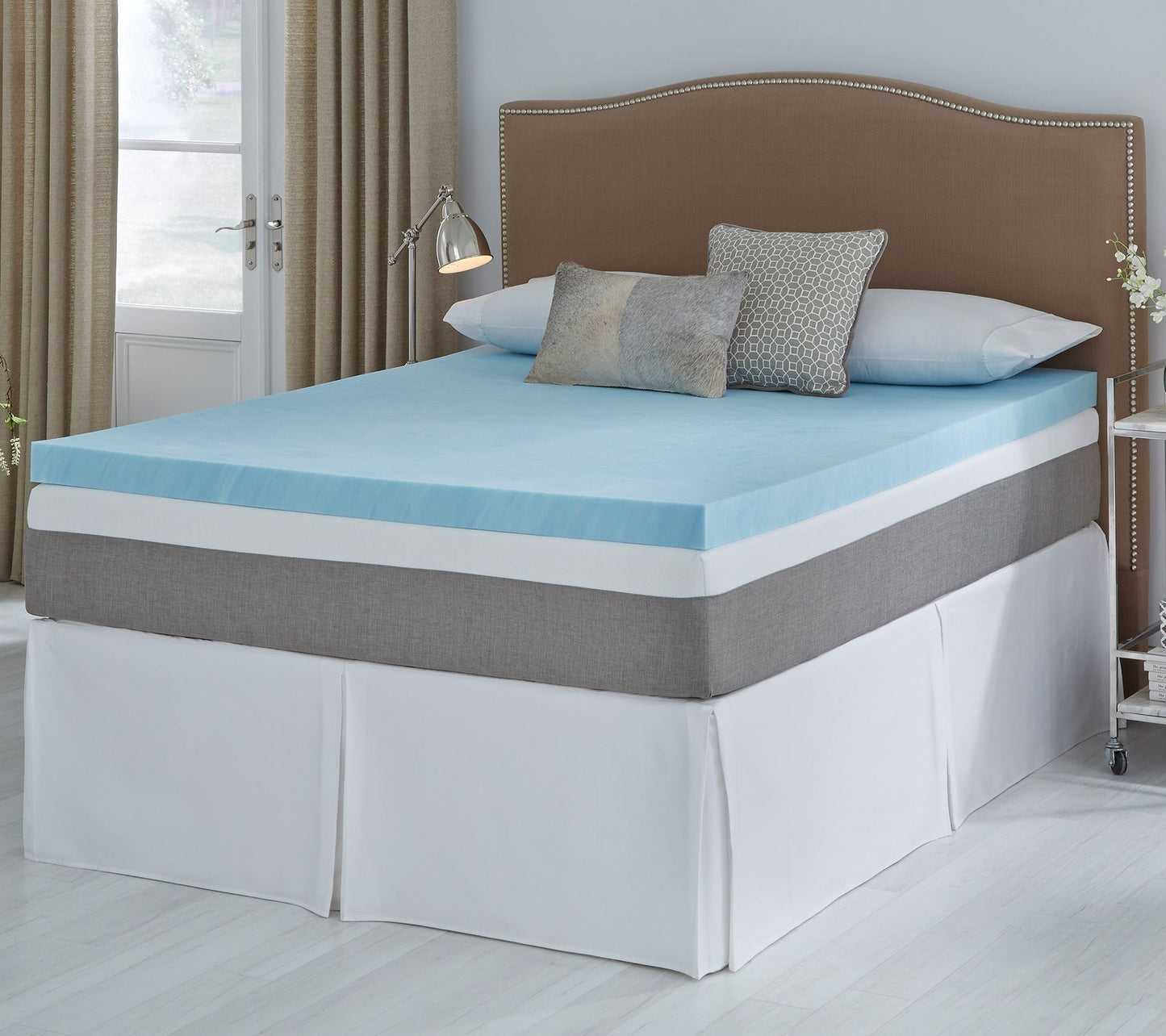 Comfort Escape 3" Tailored Gel Memory Foam Topper TW - Soft