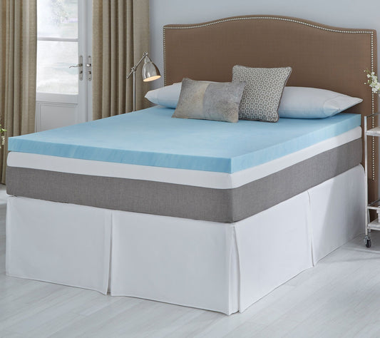 Comfort Escape 3" Tailored Gel Memory Foam Topper KG - Firm