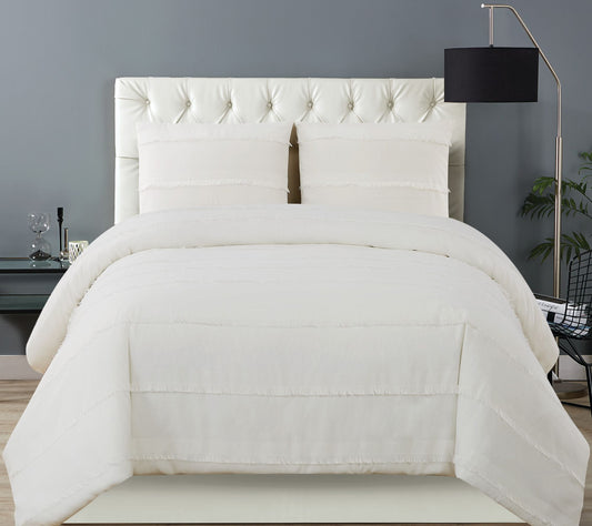 Christian Siriano Kristen 3-Piece King Duvet Cover Set