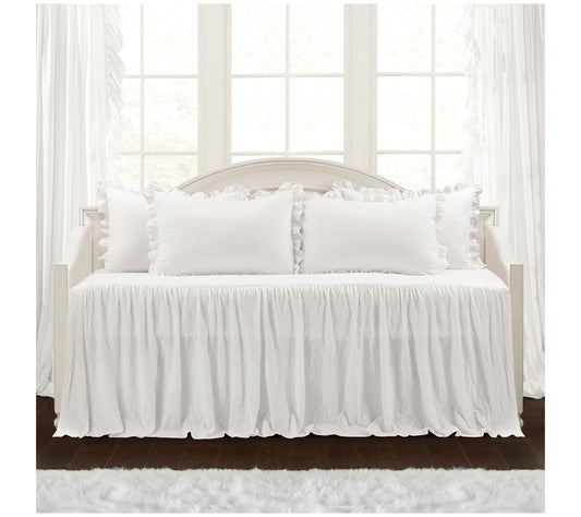 Ruffle Skirt Daybed Cover 5-pc Set by Lush Decor
