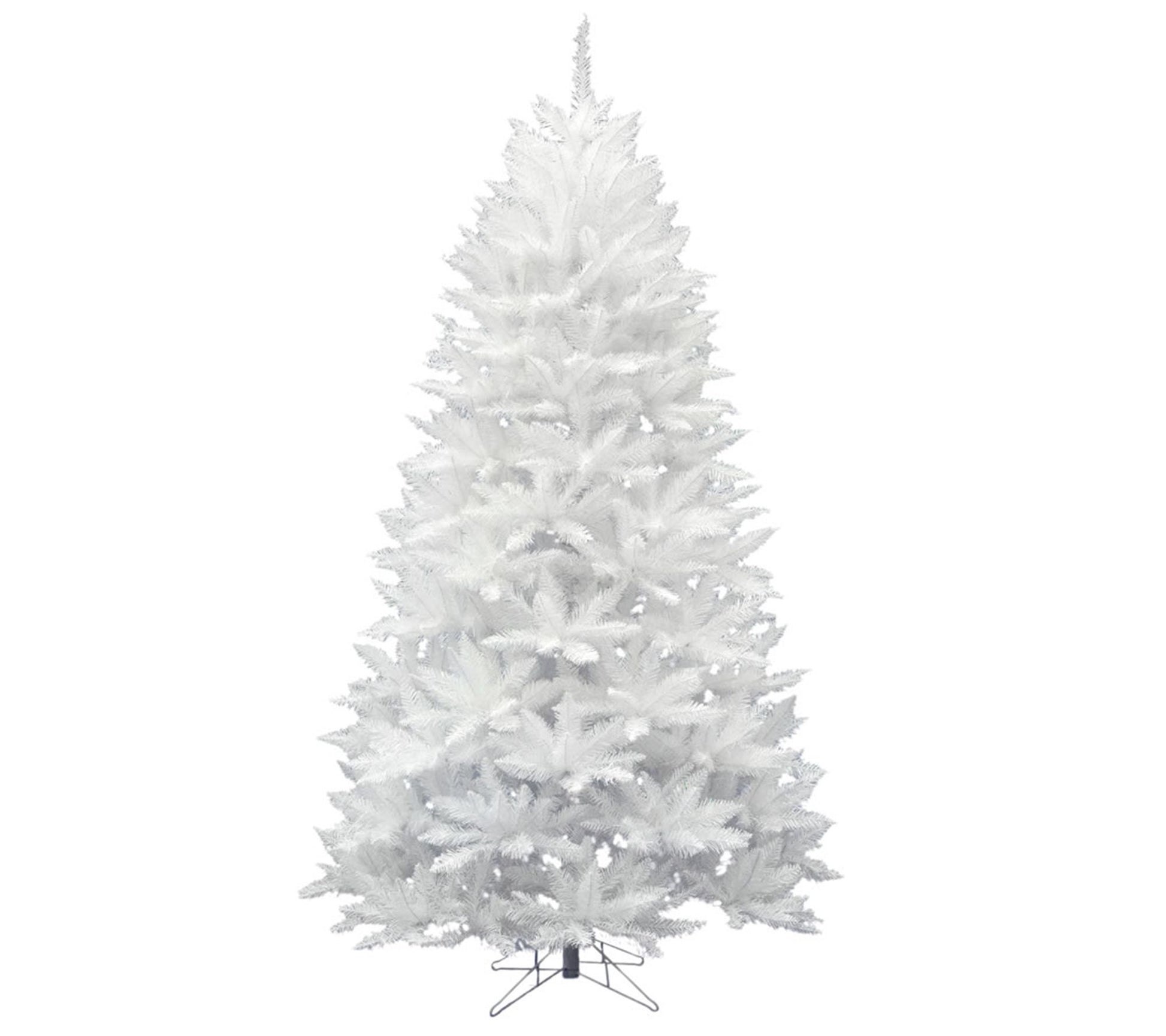 Vickerman 7.5' Sparkle White Spruce Christmas Tree, Unlit