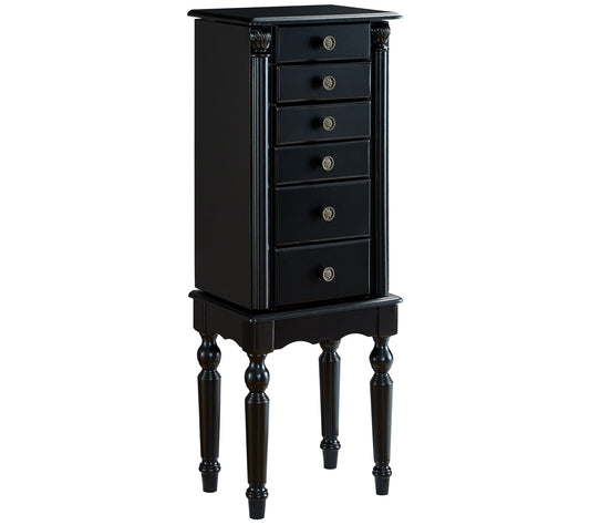 Powell Ebony Jewelry Armoire