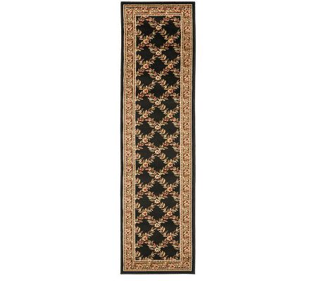 Lyndhurst Open Floral Power Loomed 2'3" x 12' Runner