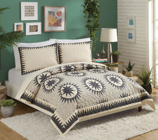 Makers Collective Soleil King 3-Piece Quilt Set
