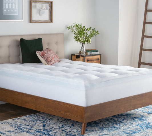 Brookside Down Alternative & Gel Memory Foam Topper Queen