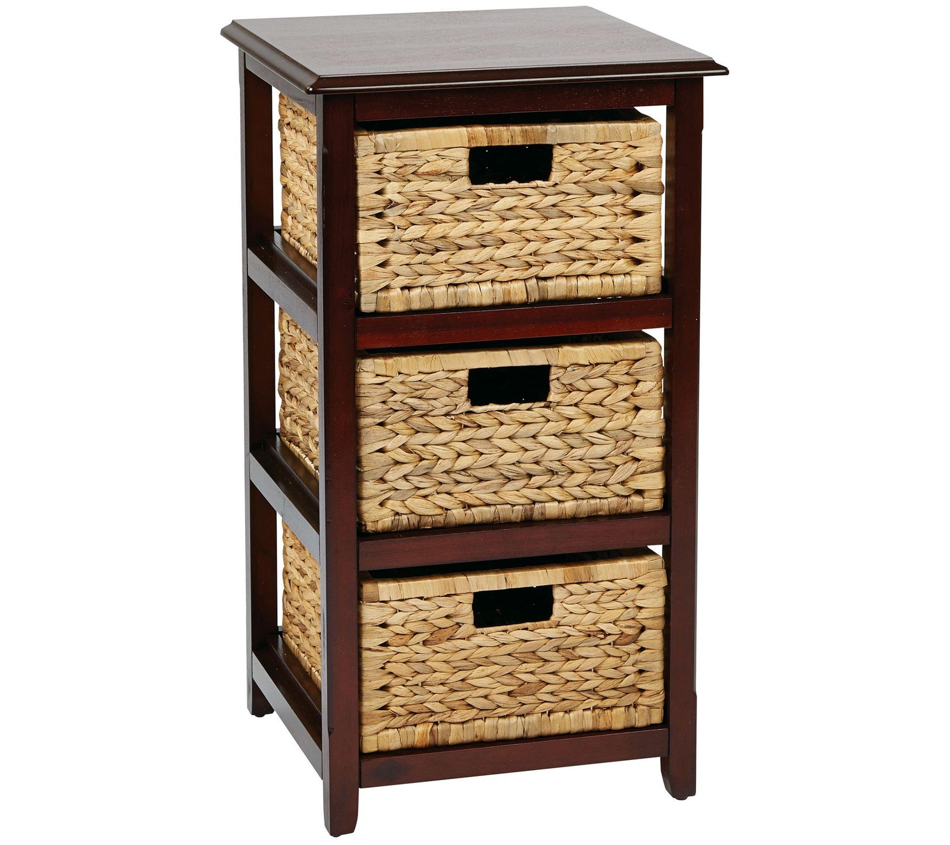 OSP Home Furnishings Seabrook Three-Tier Storage Unit