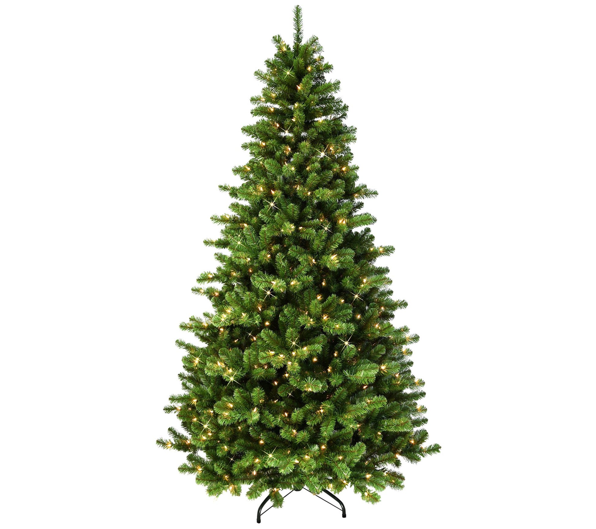 Puleo International 7.5' Prelit Vancouver Spruce ChristmasTre
