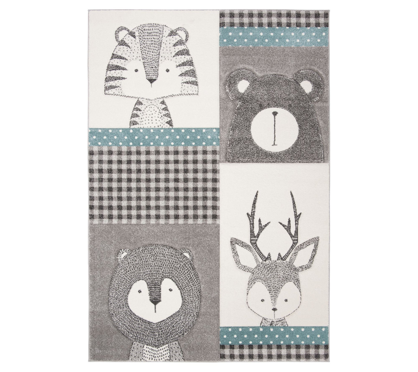 Carousel Kids 188 Collection 5'3" x 7'6" Rug