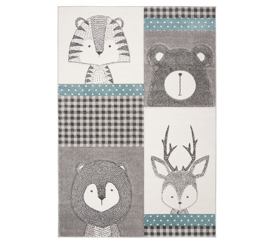 Carousel Kids 188 Collection 6'7" x 9' Rug