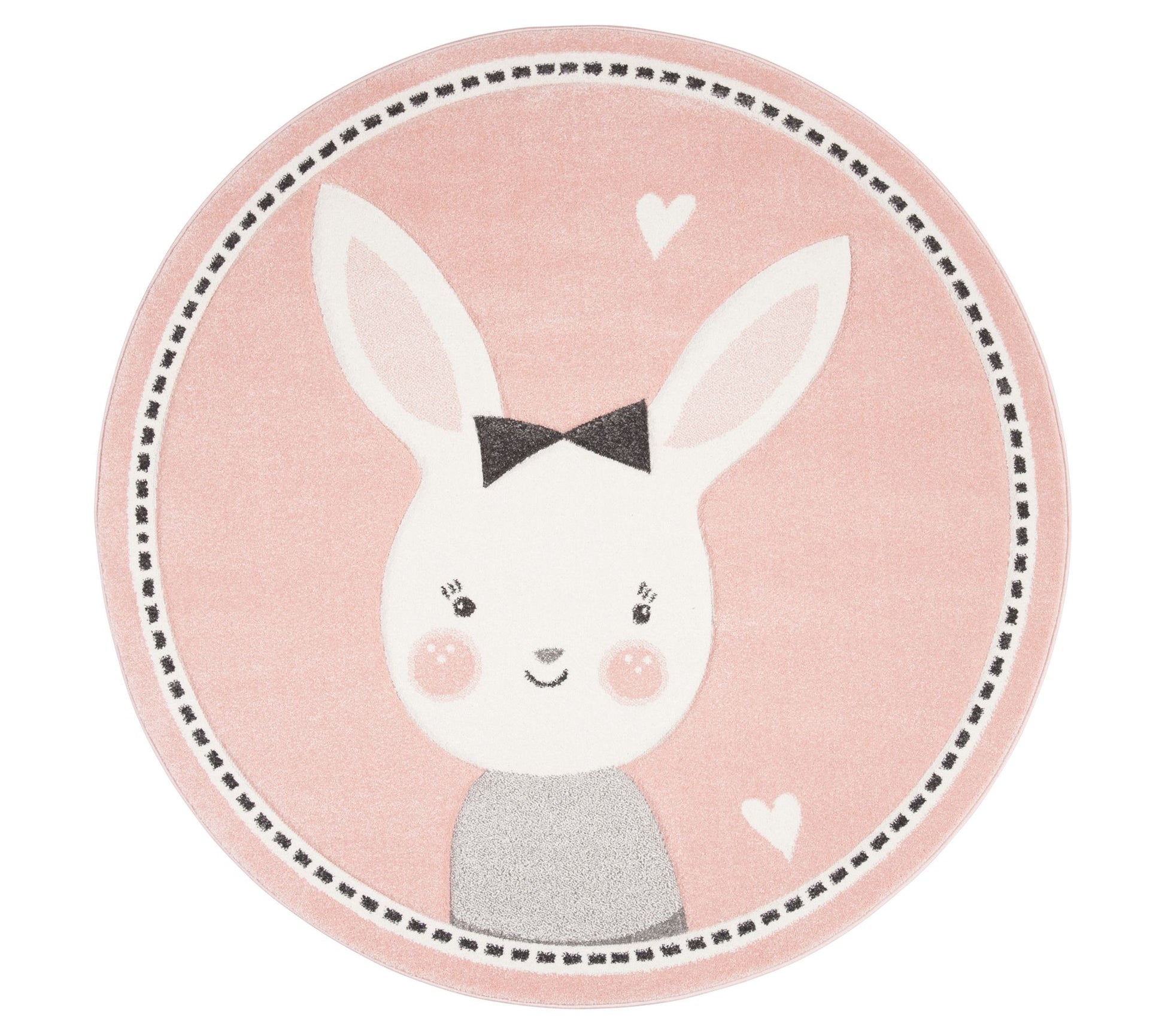 Carousel Kids 166 Collection 6'-7" X 6'-7" Roun d Rug