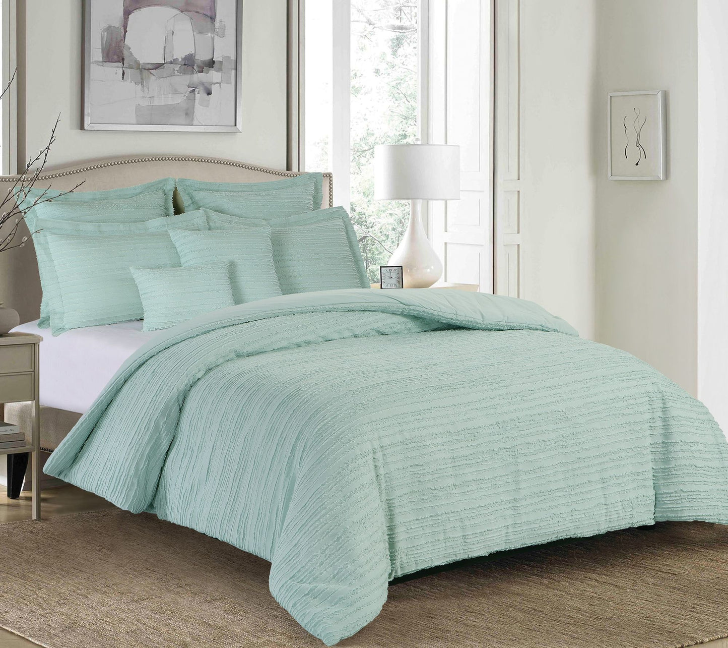 C&F Home 5pcs Sea Glass Comforter King Set