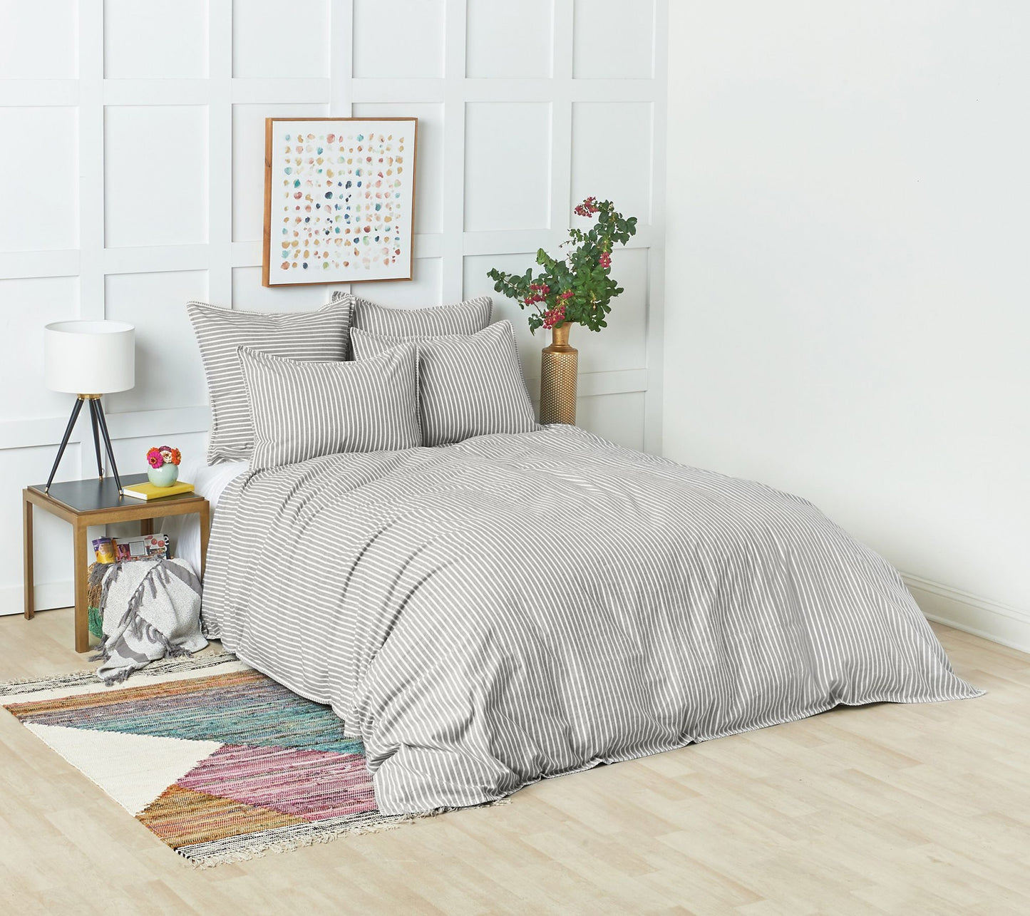 carol&frank Lucas Boulder King Duvet Cover