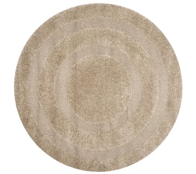 Safavieh Shadow Box 6'7"Diam Round Shag Rug