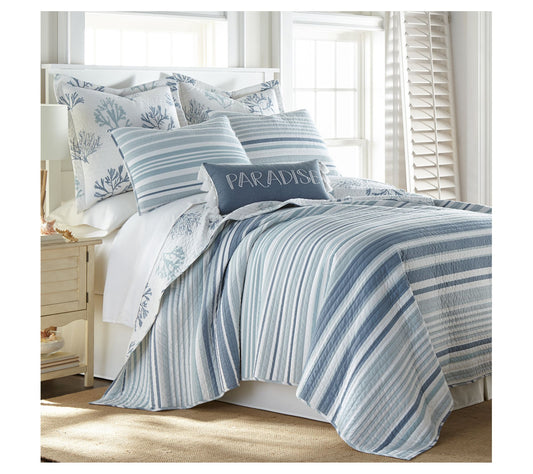 Levtex Home Truro 2-Piece Coastal Twin/Twin XLQuilt Set