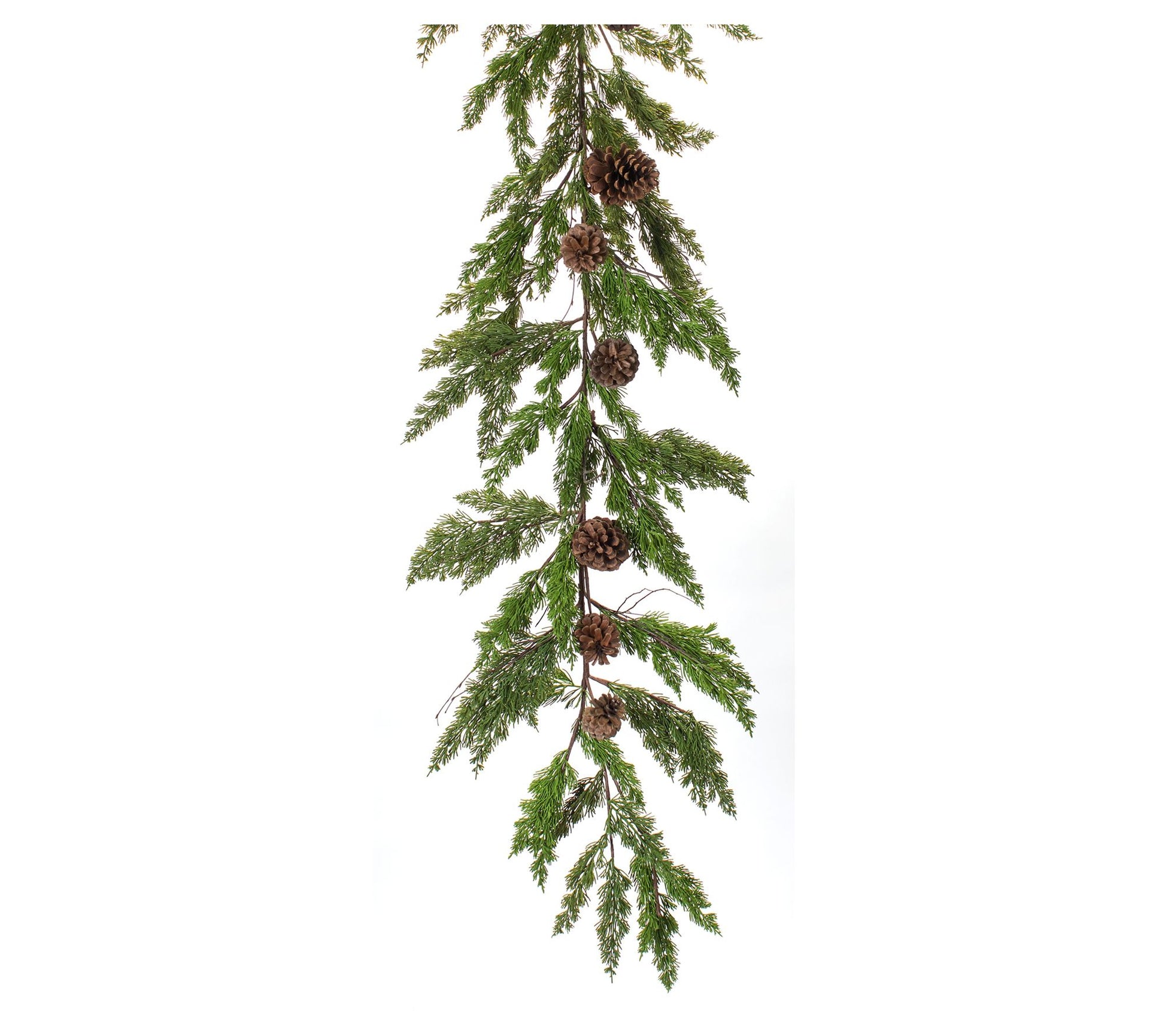Melrose Mixed Pine Garland w/Pinecone Accents (Set of 2)
