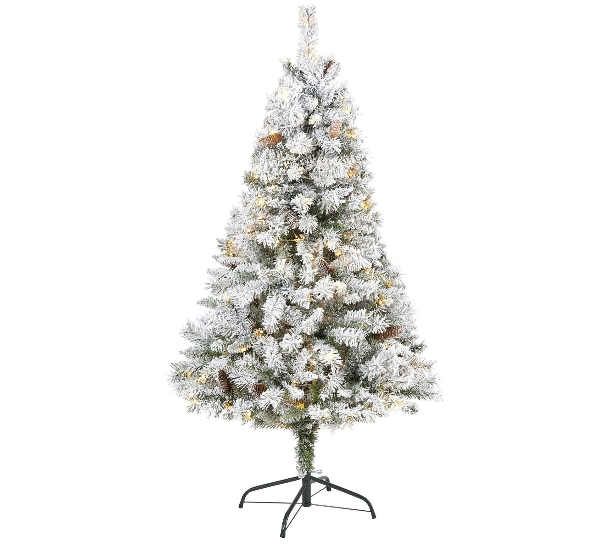 Nearly Natural 5-ft White River Mountain Pine Christmas Tree
