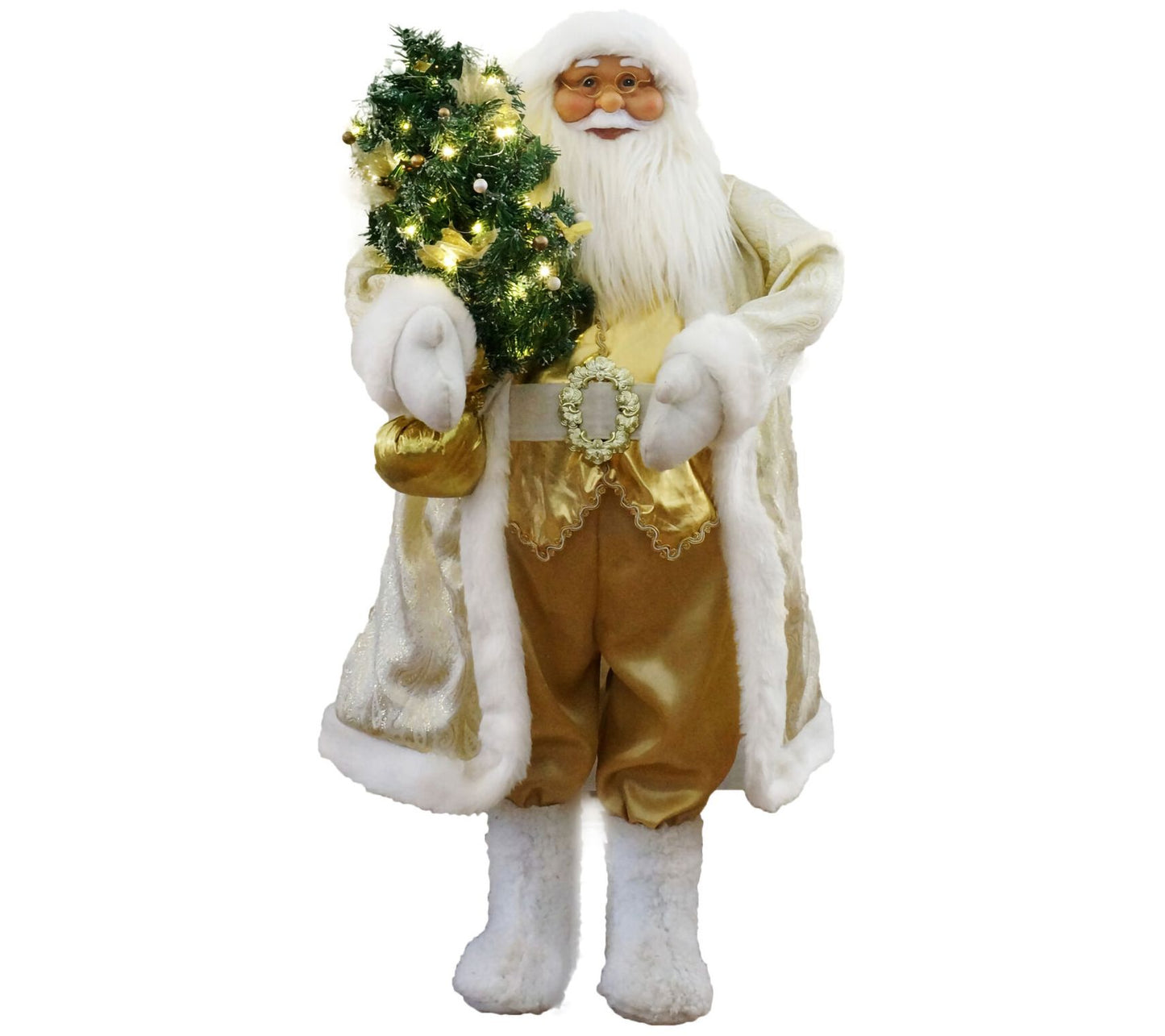 Christmas Time 3-Ft Music and Motion Santa Clau s