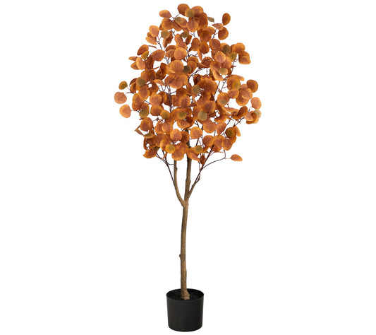 Nearly Natural 5' Autumn Eucalyptus Artificial Tree