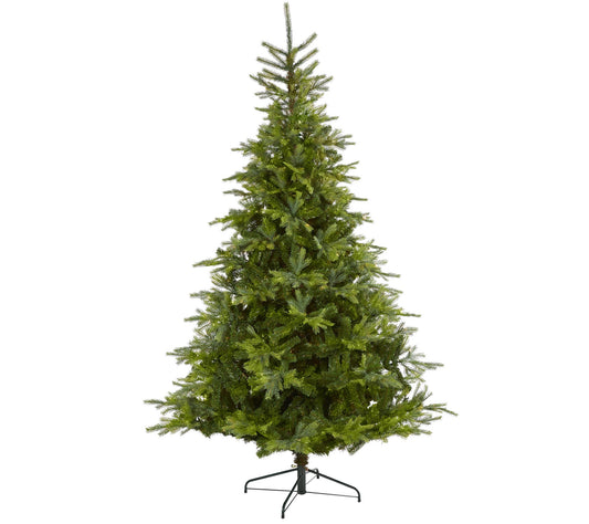 Nearly Natural 8' North Carolina Spruce Christmas Tree