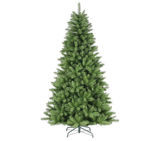 Puleo 7' Unlit Berkshire Fir Artificial Tree 1207 Tips