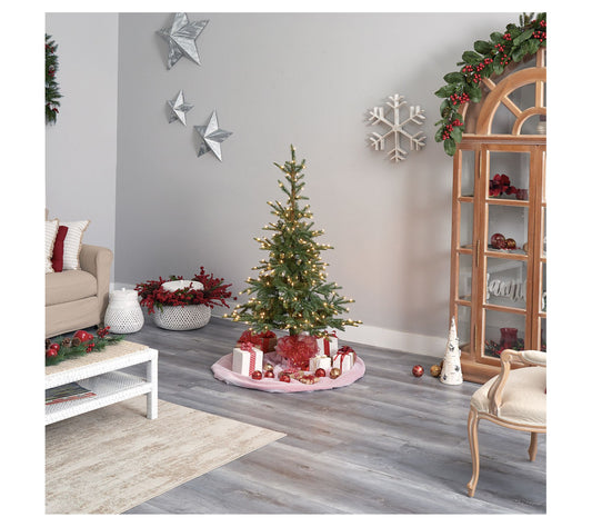 Nearly Natural 5' Layered Washington Faux Christmas Tree