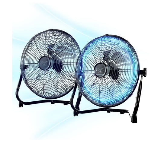 Vie Air 20 Inch Twin Pack Industrial Tilting Hih Velocity