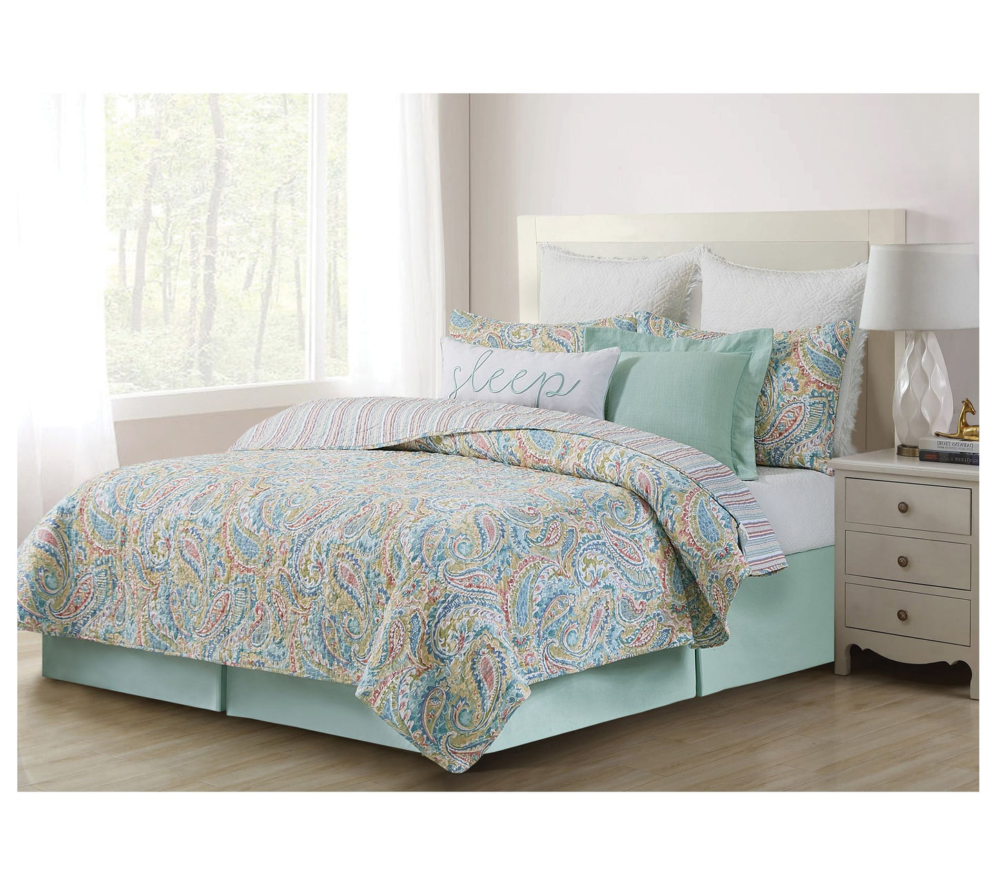 Maisie Full/Queen Quilt Set by Valerie